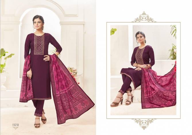 Kivi Purika 5 Heavy Fancy Wear Embroidery Designer Ready Made Suit Collection